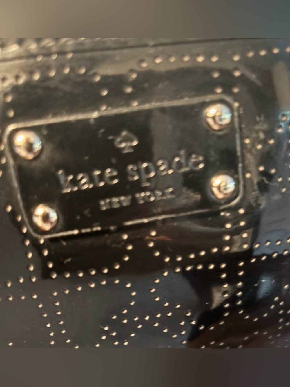 Kate Spade New York Small Harmony Metro Spade Black Tote Bag - Picture 9 of 10
